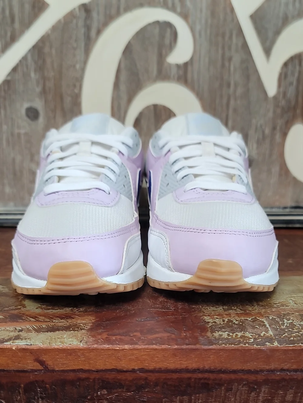 🔥🔥 Nike Wmns Air Max 90 'White Doll' Wmns 8 Great Condition Fast Shipping